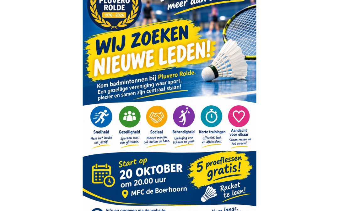 Ontdek Badminton